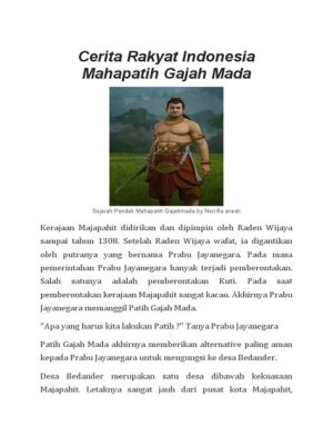   Il 'Gajah Mada Berperang' e le Sue Tracce di Battaglia epica!